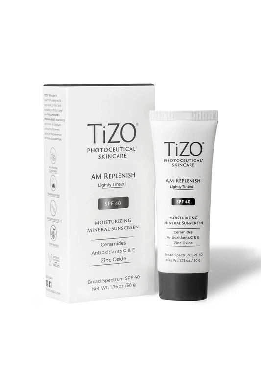 Tizo AM Replenish SPF 40 - Con Color
