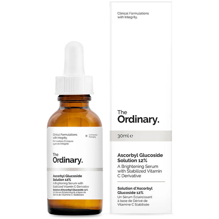 Ascorbyl Glucoside Solution 12% - Sérum Vitamina C Estabilizada, iluminador y antioxidante - 30 ml