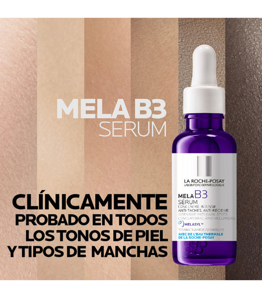 La Roche-Posay Sérum Mela B3 Anti-manchas y antienvejecimiento para piel sensible 30 ml