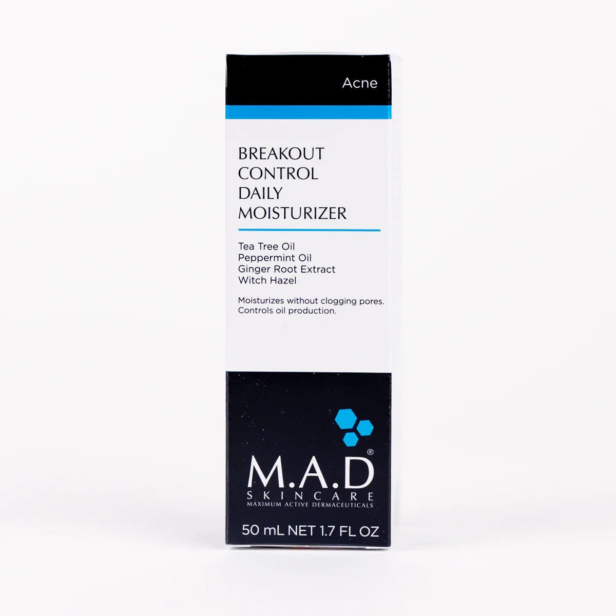 M.A.D. Breakout Control Daily Moisturizer Humectante diario antiacné 50 ml