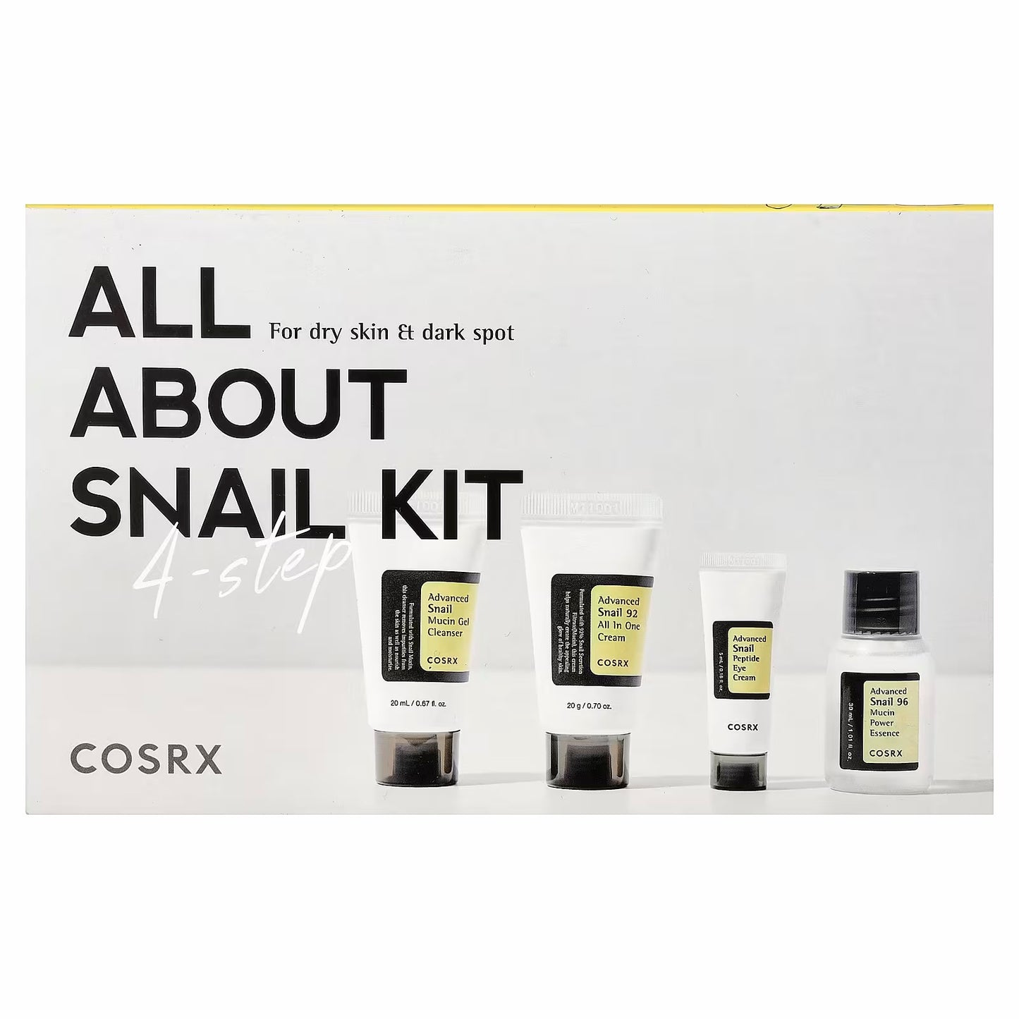 All About Snail Kit - 4 pasos