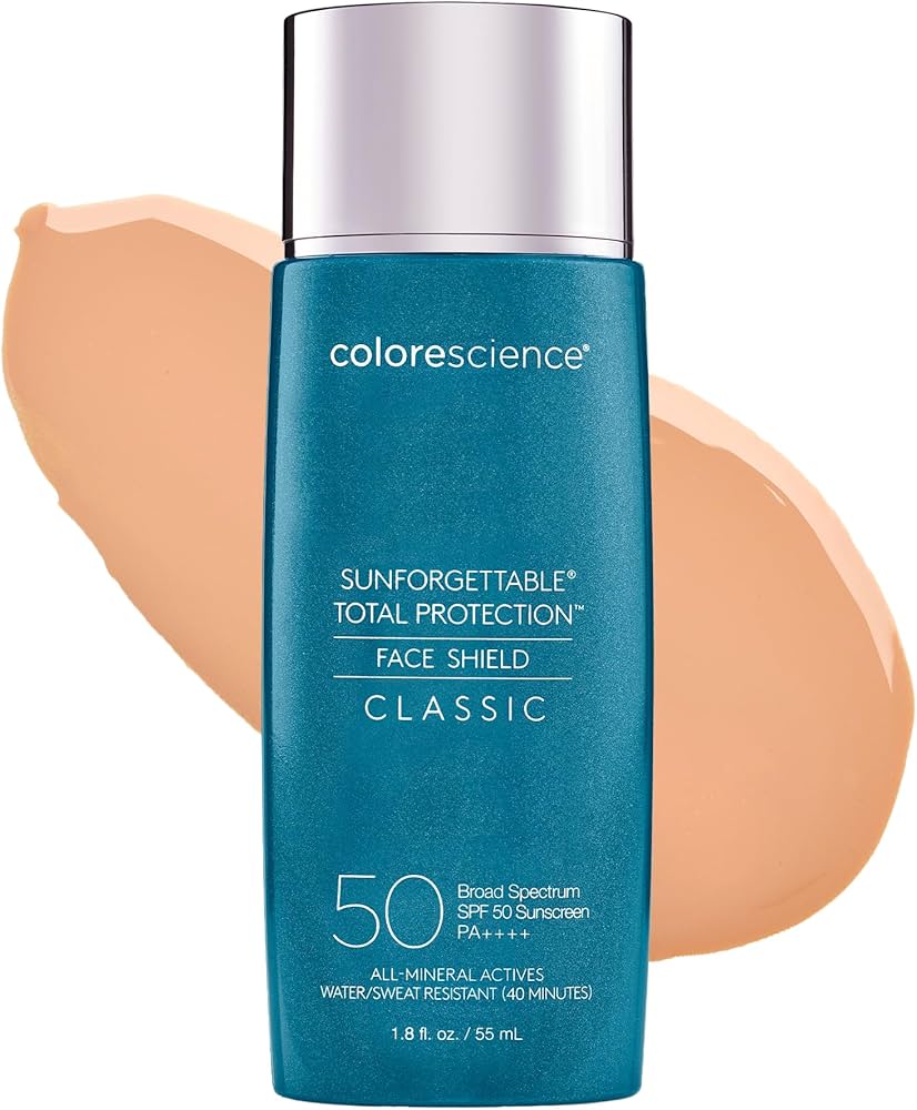 Face Shield Classic SPF 50 con Color - Sunforgettable Total Protection