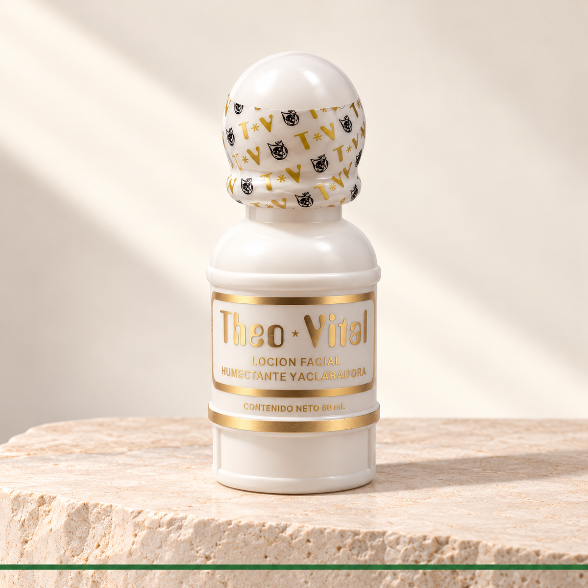 Loción Facial Humectante y aclaradora