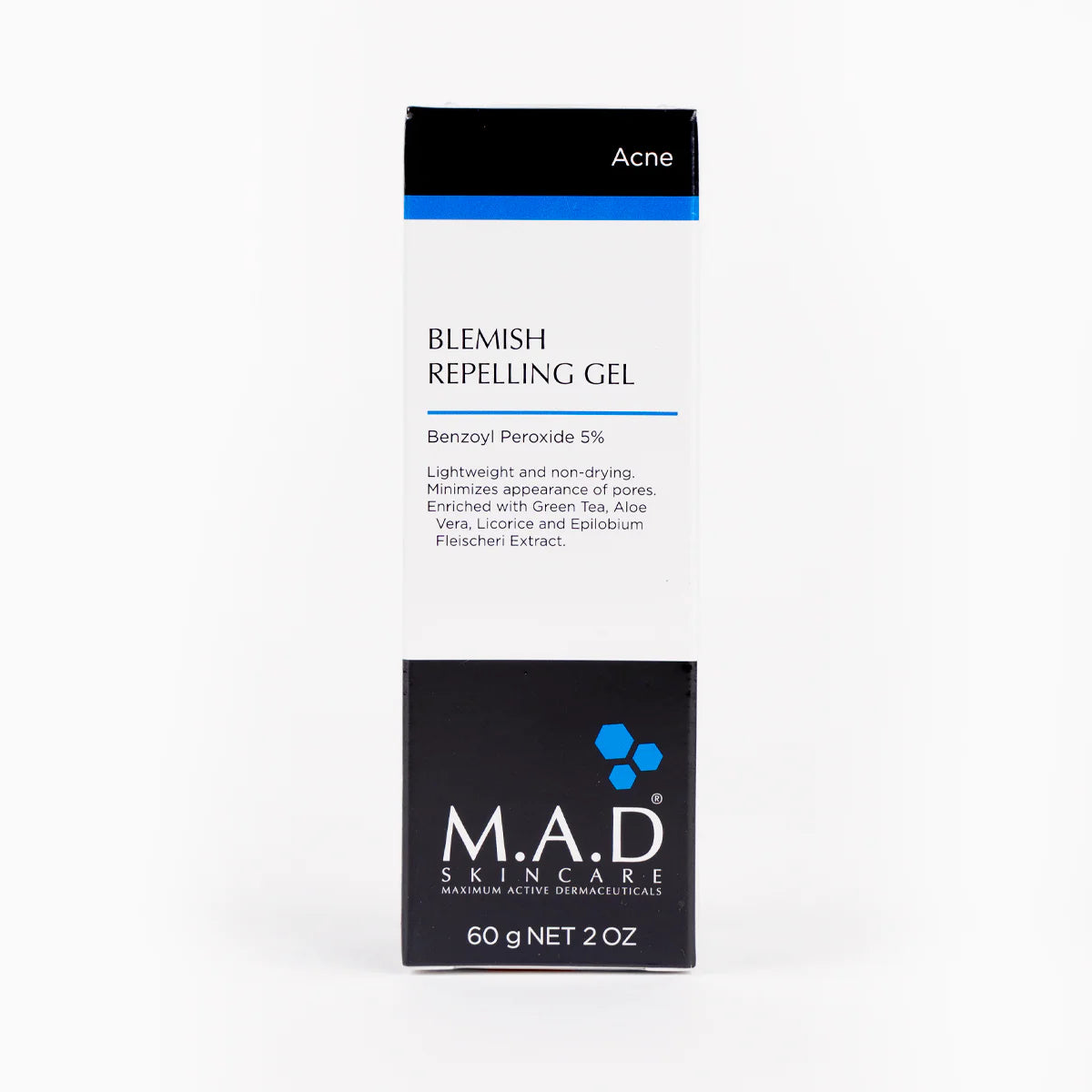 M.A.D. Blemish Repelling Gel 5% BPO Gel con peróxido de benzoilo 5% 60 gr