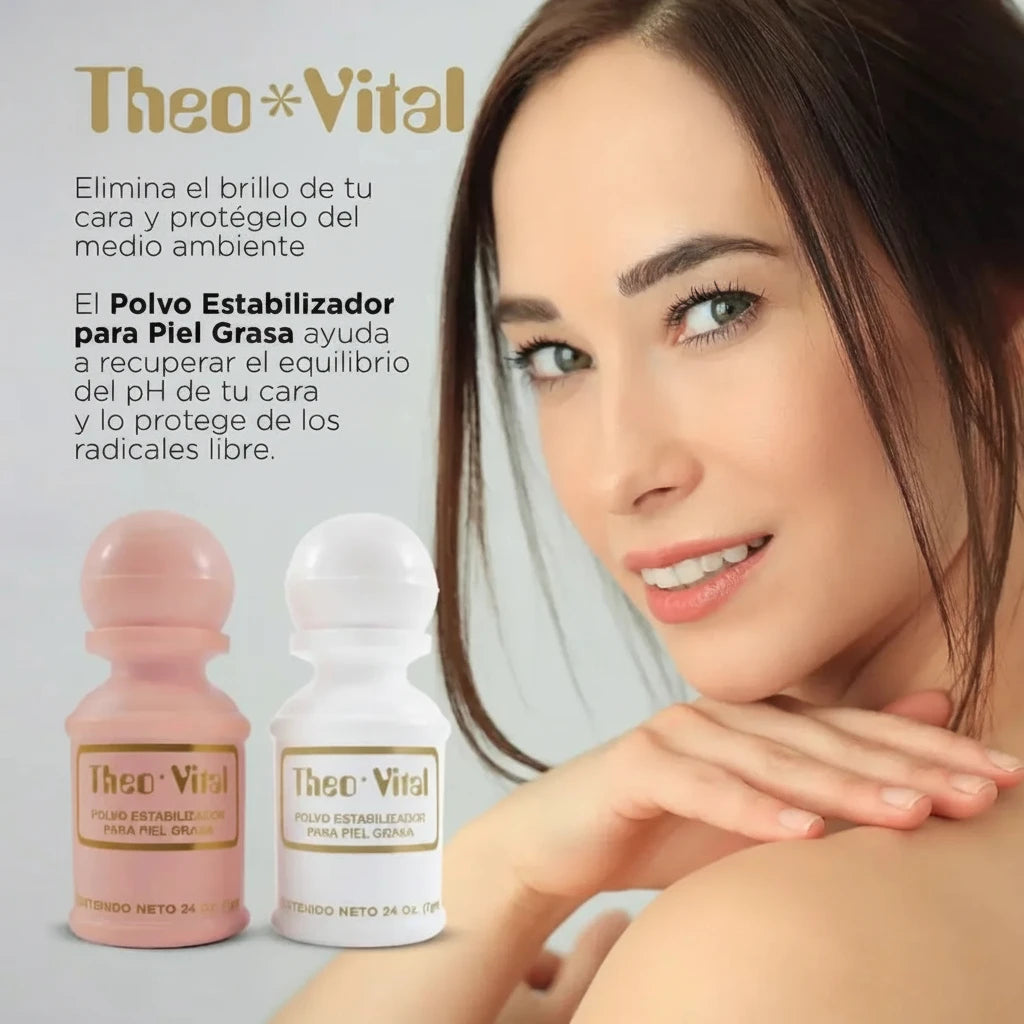 Polvo Estabilizador Para Piel Grasa